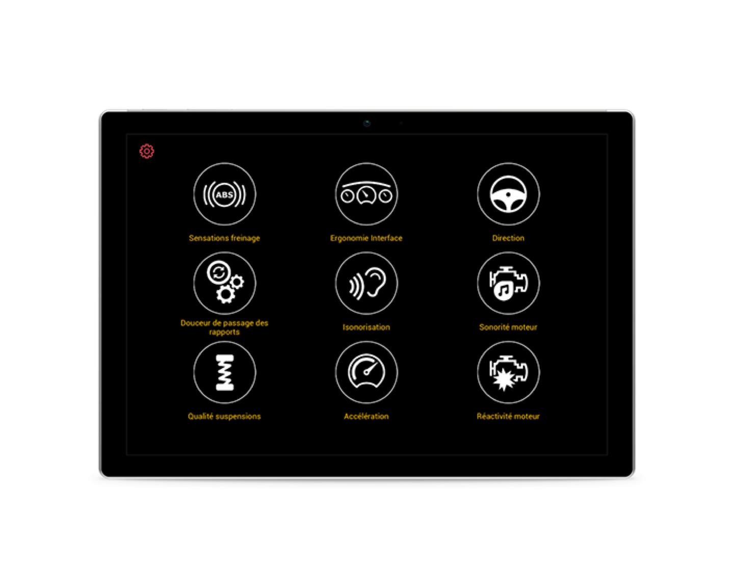 Projet application iPad Autoevents